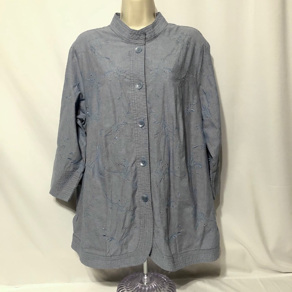 Classic Elements Women’s Kimono Style Shirt 16-18